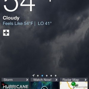Feels great out side. Even in gym shorts and a t shirt.
