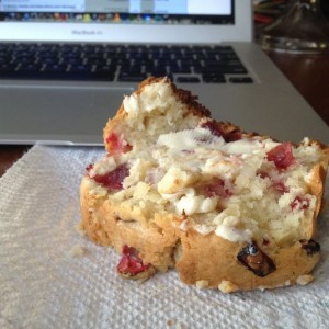 Fresh cranberry bread