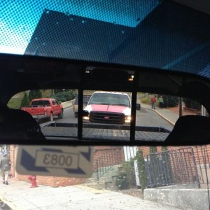 White and pink powerstroke. Even has pink rockstars. But I spy tan 1st gen 