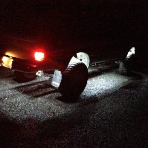 LED rock lights.