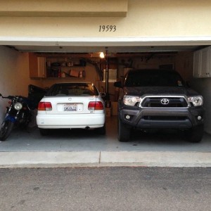 Garage parking
