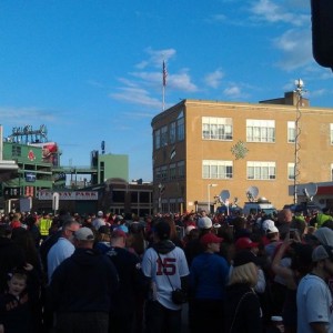 Sox parade day! Great spot!