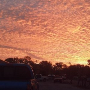 Cool sunset