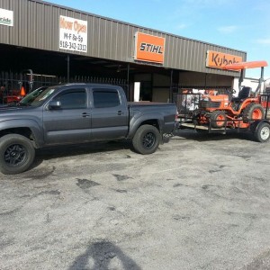 Just picked up the small tractor from the shop. 2nd water pump to go out in