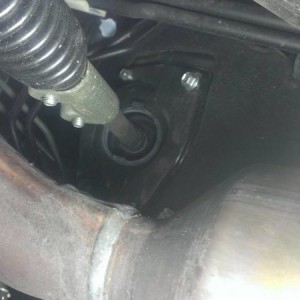 Bottom intermediate steering shaft