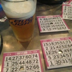 Bingo and beer