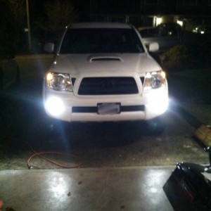 Fog light anytime