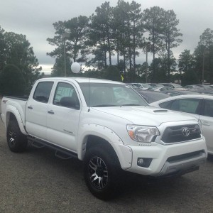 At the dealership