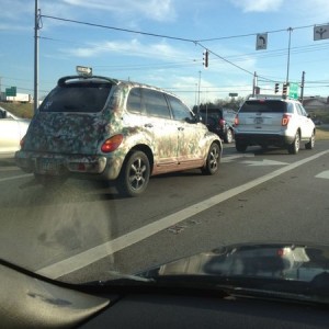 Camo cruiser!
