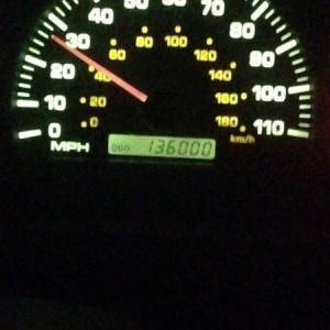 I feel bad that I just put high mileage oil in.
