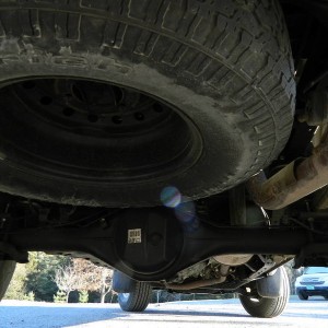 Shot from the rear of 2006 with 100k