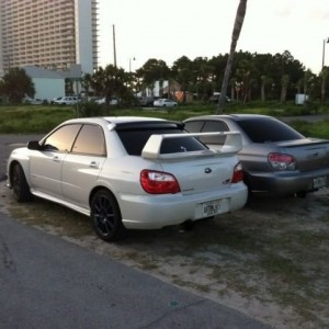 Here is a better pic of the wing. And more recent with the new wheels.