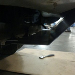 Oem tow hook in the way