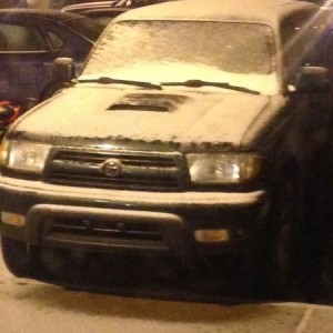 Snow? Hood skewp don't give a shit.