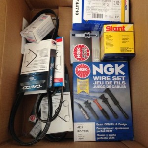 Got a bunch of stuff to change this weekend.