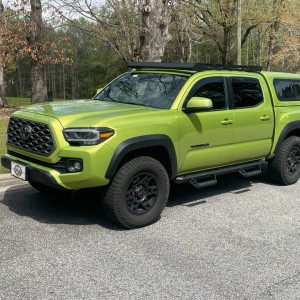 Taco garage roof rack install