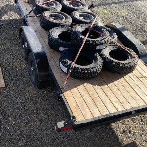 Took this pile of rubber and metal to Les Schwab this morning.