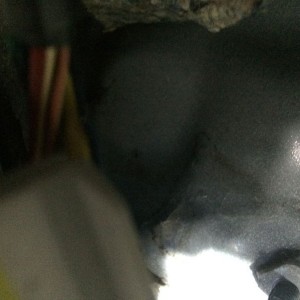 Crack in firewall/pinch weld seam