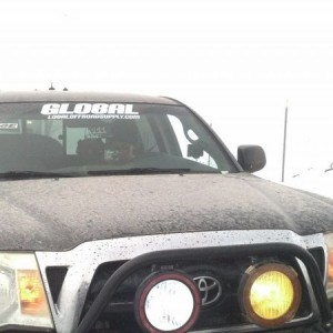 Jasmine getting her snow time in..