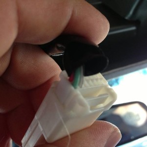 2014 tacoma rear view mirror wires