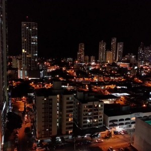 View from my parents in Panama, Panama. I could sit out here all night!