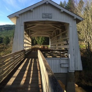 Sandy Creek Bridge. Coos County, Oregon.