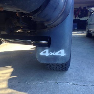 painted exhaust