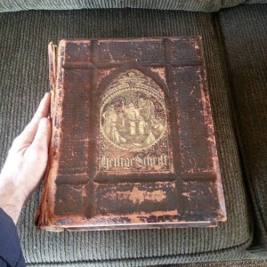Today is the day my grandmother passes on the family bible.
