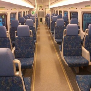 Train is packed