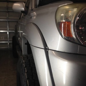Shot of spacers