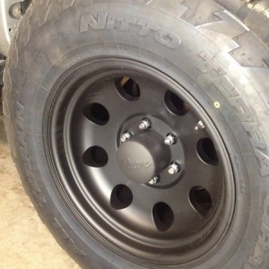 Black Pacer rims
