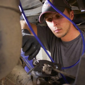 Installing extended lenght brakes lines
