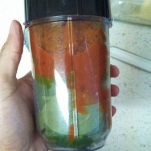 An easy way to get more green into your diet is to blend it into pasta/pizz