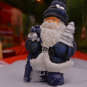 Blue Santa Claus