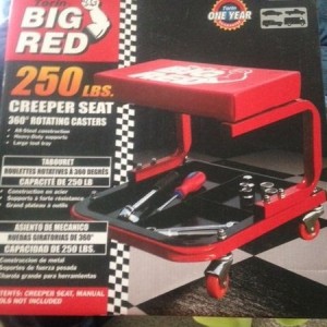 This came too. My new welding stool.