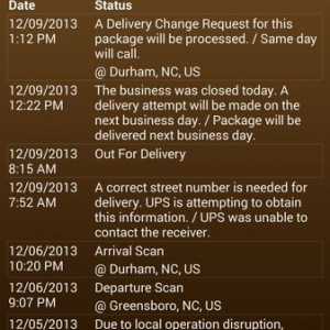 WTF ups?!?! At least I can try to go pick it up tonight.