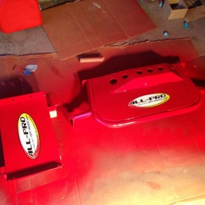 all pro transmission and transfer case skid