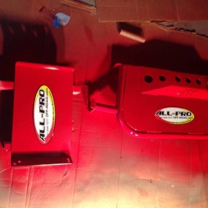 all pro transmission and transfer case skid