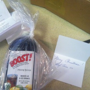 Slightly confused. Got this in the mail...boost drink mix, never heard of i