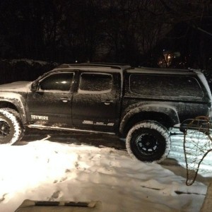 Taco In The Snow. :cool: