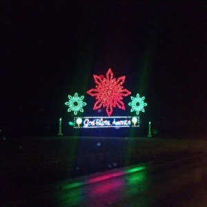 Checking out lights at Oglebay WV :cool: