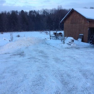 Pushed a lot of snow in the last 3 days!