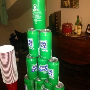 Rolling rock mountain