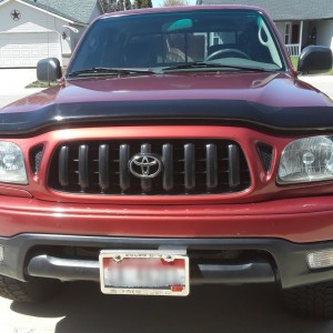 Fairly pristine grille.