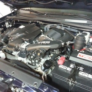 Even cleaned under the hood