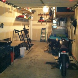 I just love when I clear out all of the crap and clutter from my garage and