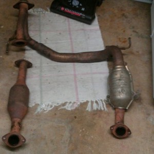 FS, factory y pipe for 4.0L 4wd