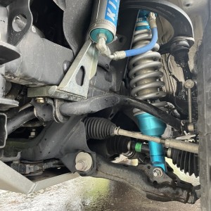 Sway bar contact