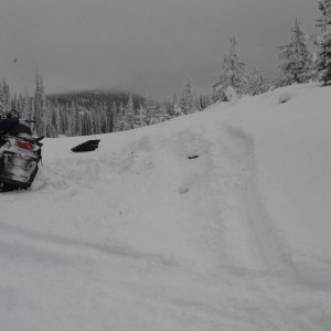 Sled boo-boo