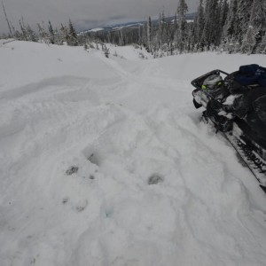 Sled boo-boo